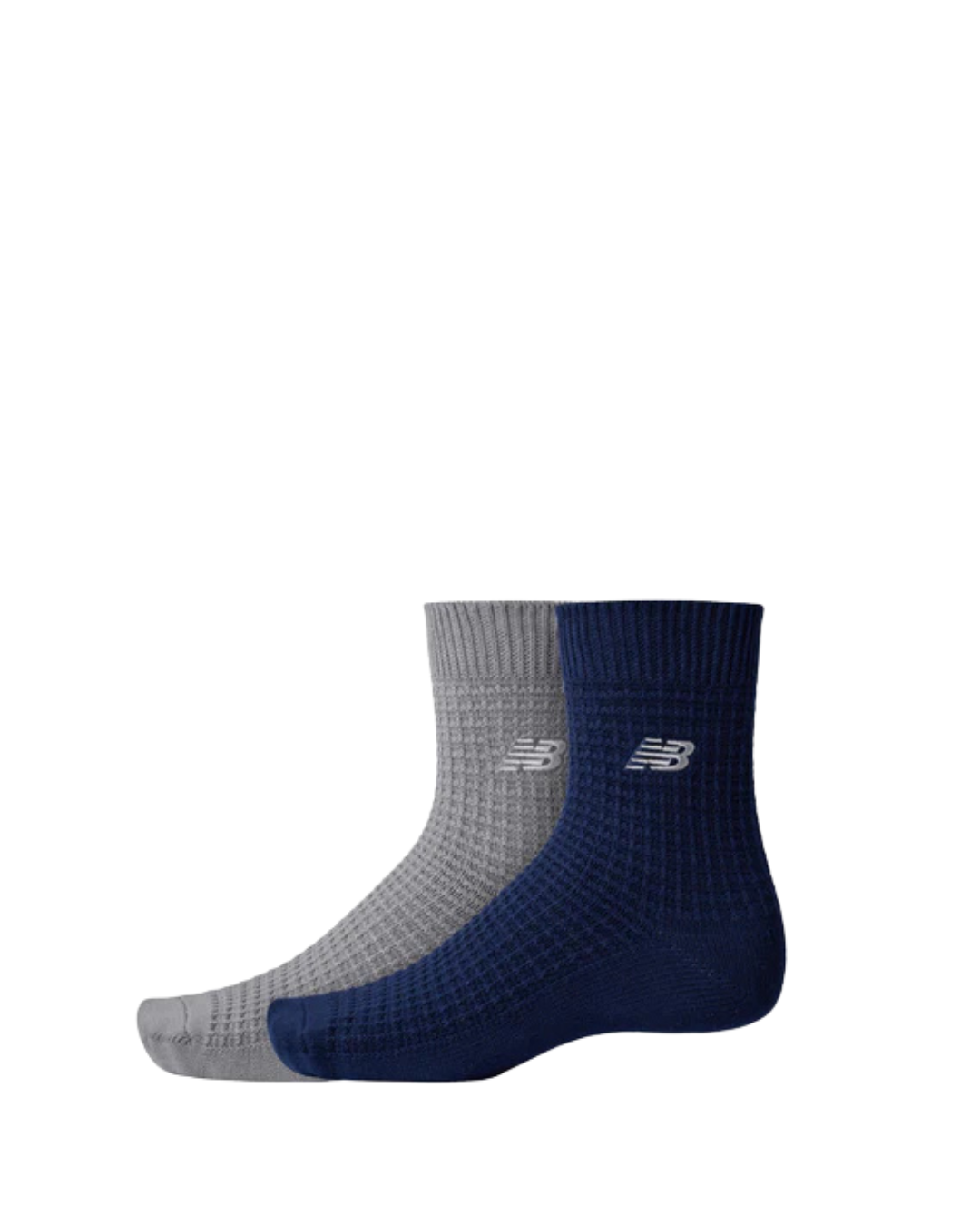 NEW BALANCE WAFFLE ANKLE SOCK 2 PACK