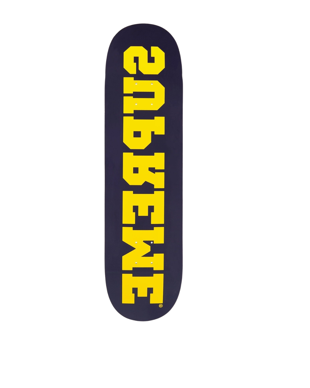 SUPREME SKATEBOARD REVERSE COLLEGIATE