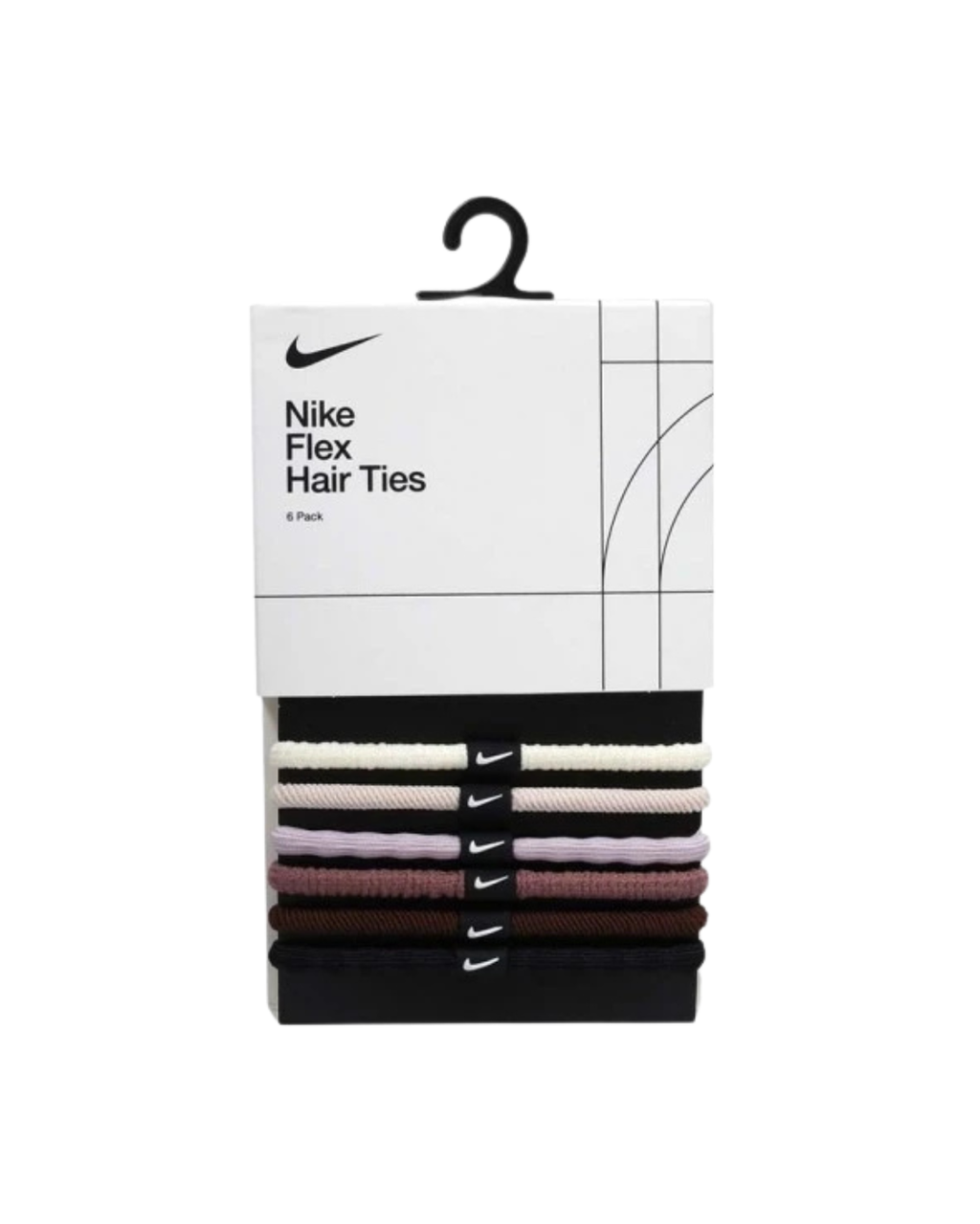 NIKE FLEX HAIR TIE 6 PACK