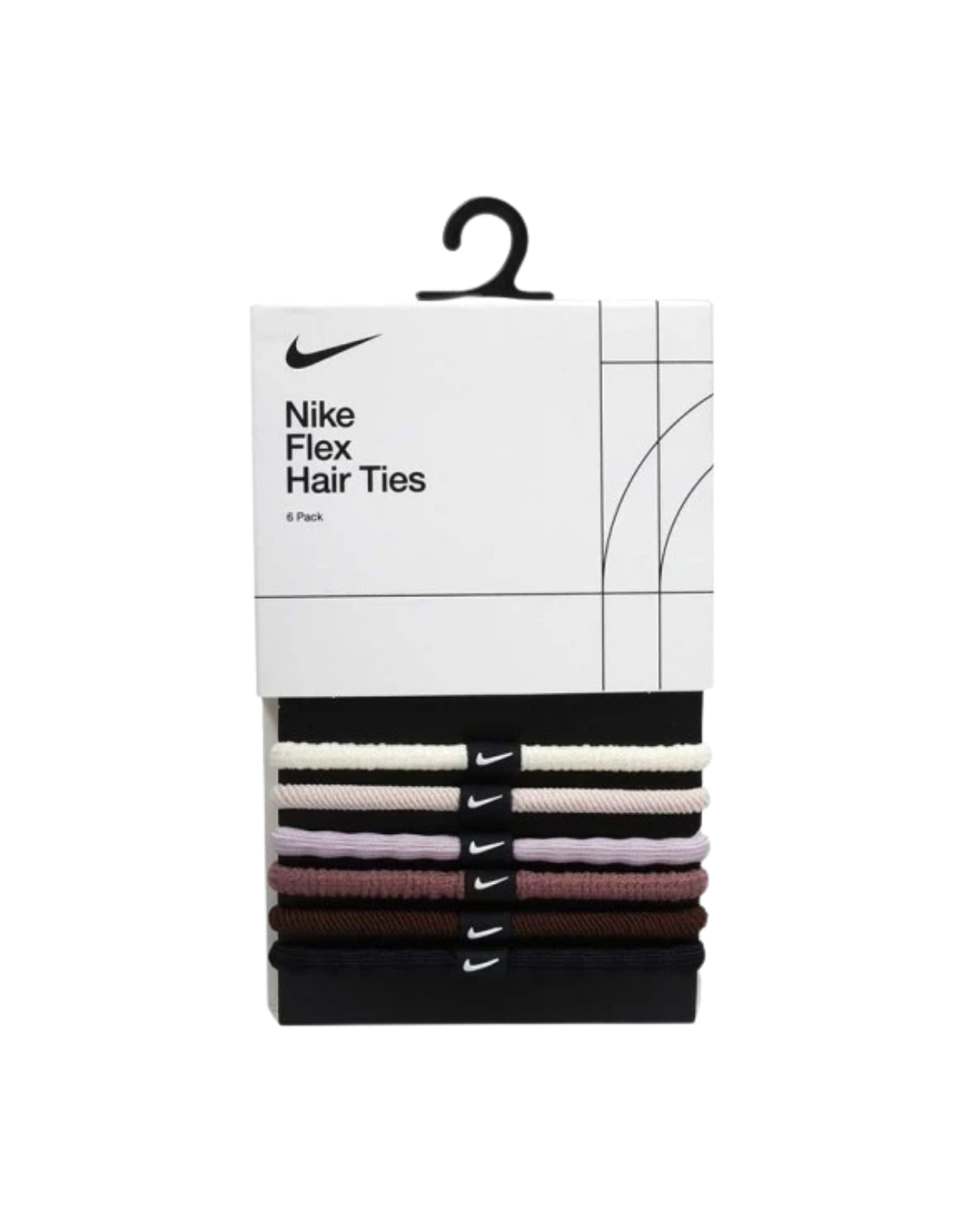 NIKE FLEX HAIR TIE 6 PACK